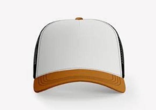 Trucker hat with Kevins's wordmark